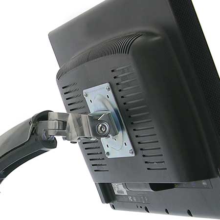Standard VESA MIS D. 75 x 75 i 100 x 100
