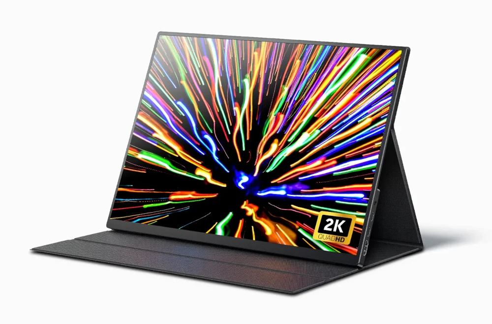Mobile Pixels Fold QHD jako przenośny monitor 16 cali do laptopa, konsoli i gier