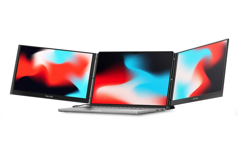 Mobile Pixels Trio 3 Pro zestaw dwóch monitorów przenośnych QHD do laptopa