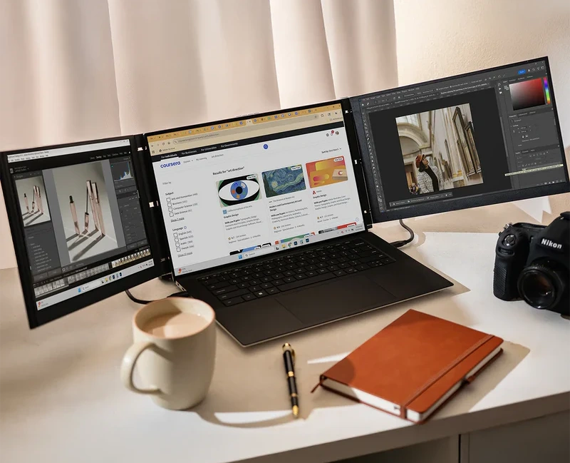 Mobile Pixels Trio 3 Pro - dwa przenośne ekrany do laptopa