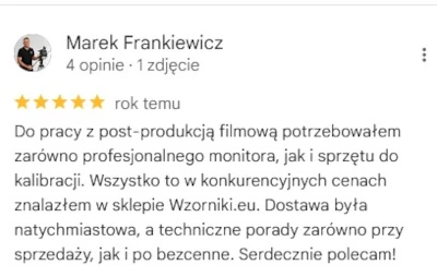 Opinia o sklepie Wzorniki.eu
