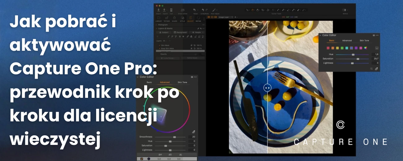 Jak pobrać i aktywować Capture One Pro: przewodnik krok po kroku dla licencji wieczystej