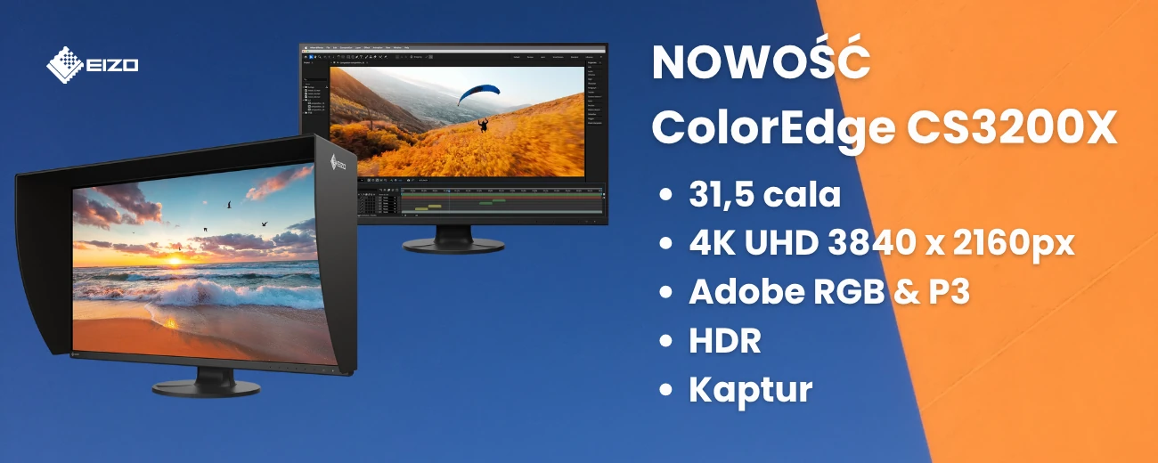 Monitor Eizo ColorEdge CS3200X - pierwszy 31,5" Eizo z serii ColorEdge CS