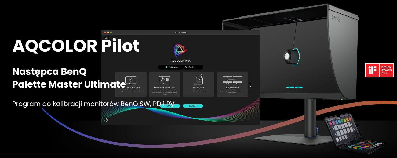 AQCOLOR Pilot, następca BenQ Palette Master Ultimate